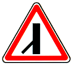 Примыкание второстепенной дороги